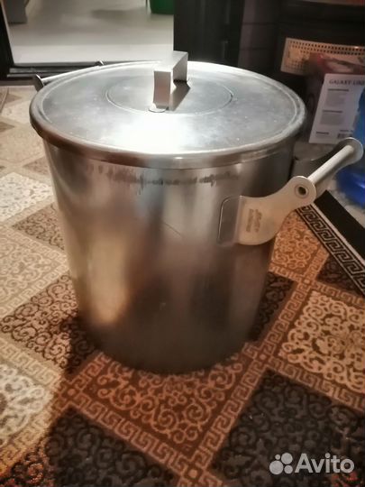 Кастрюля нержавейка произв. в СССР 28 лит бу