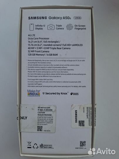 Samsung Galaxy A50s, 6/128 ГБ