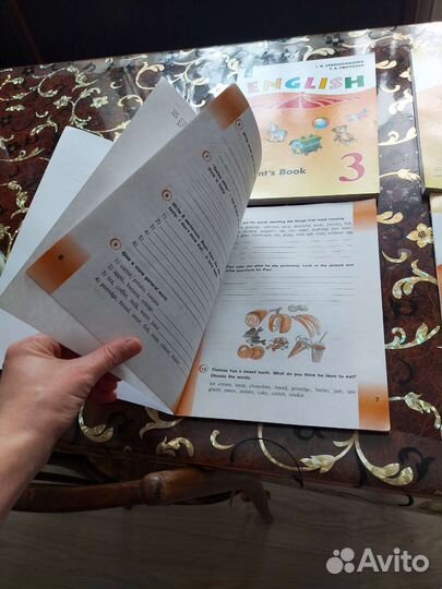 Английский язык и рабочая тетрадь Верещагина