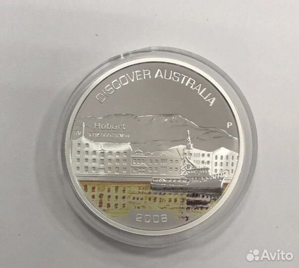 Австралия 1 доллар 2008 Хобарт Открой Австралию