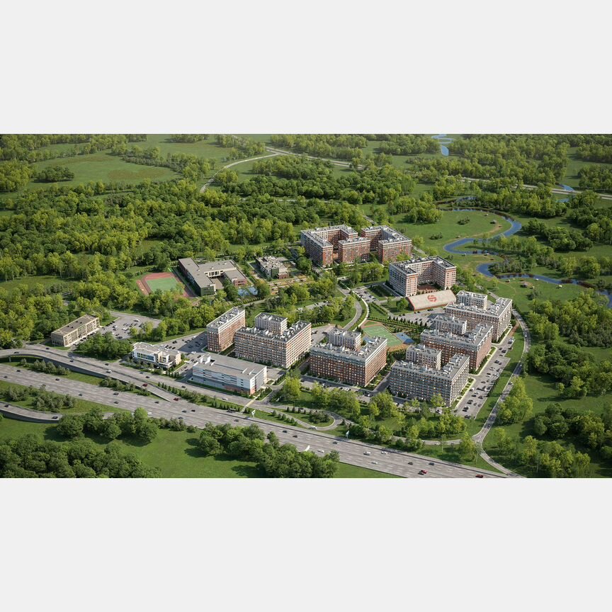 2-к. квартира, 51,6 м², 8/10 эт.