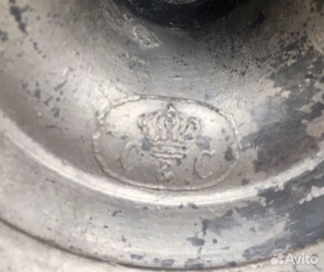 Лот из олова. Винтаж. Клеймо