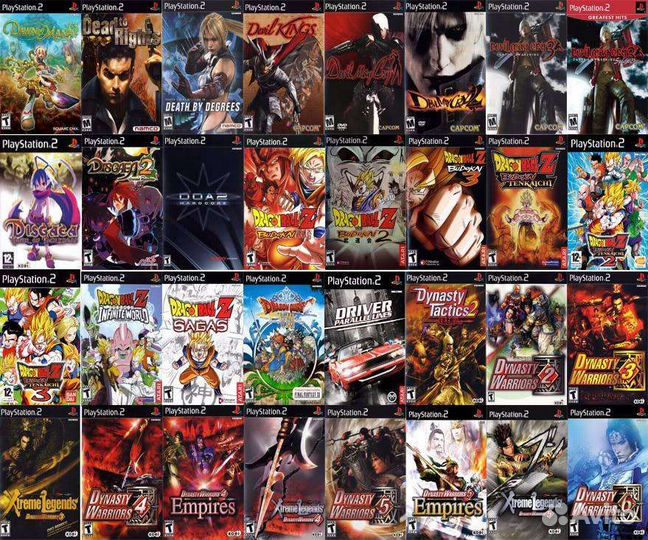 Игры для PlayStation 2