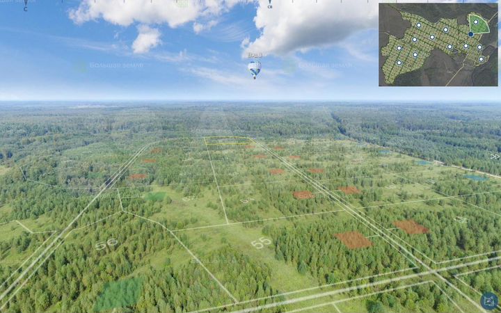 Участок 1,08 га (СНТ, ДНП)