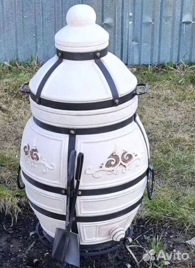 Тандыр Аполлон с откидной крышкой Новый