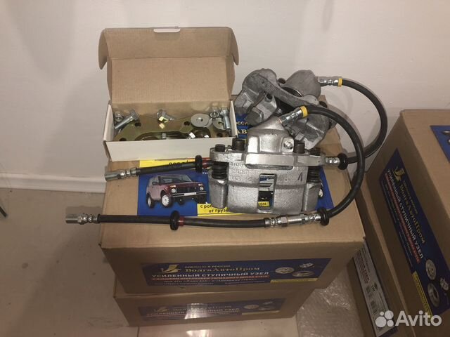 Усиленный ступичный узел на Ниву с суппортами 2108