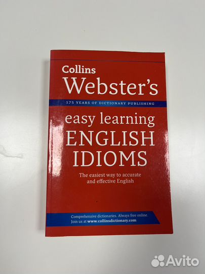 Easy learning English idioms Collins Webster's