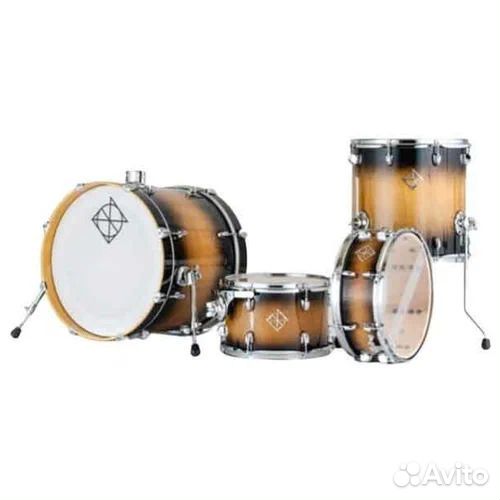 Набор барабанов Dixon podfm522BKB Fuse Maple