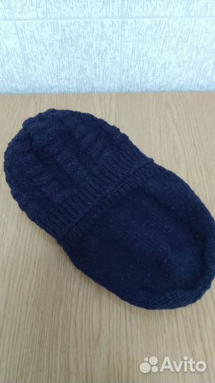 Носки варежки шерстяные вязаные