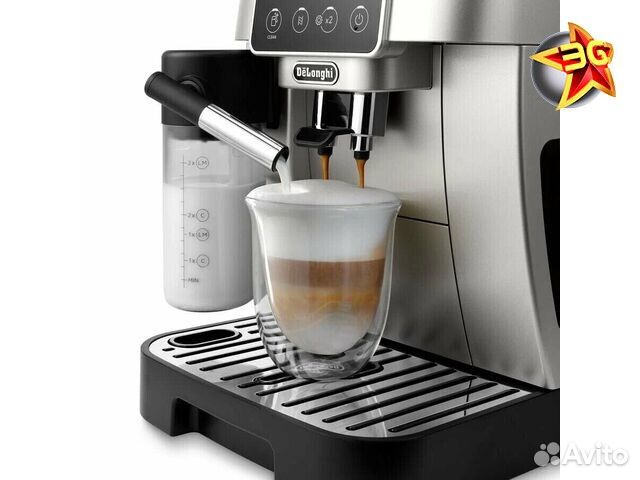 Кофемашина DeLonghi ecam 220.80.SB