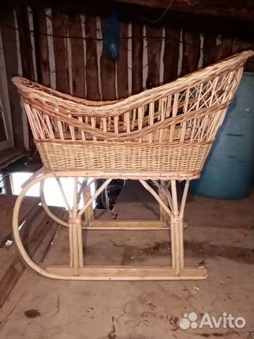 Продаются плетёные санки