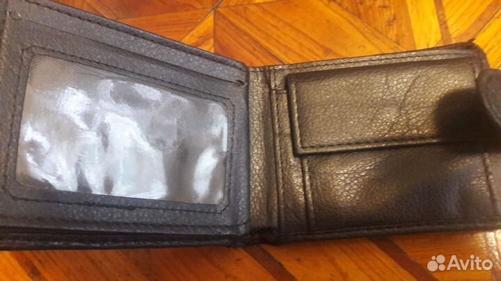Портмоне мужское новое нат кожа