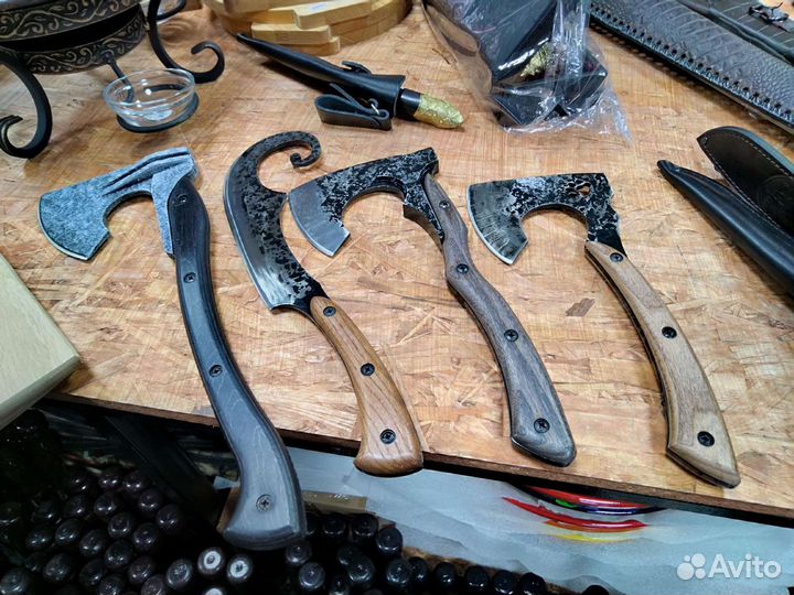 Топоры кованые ручной работы