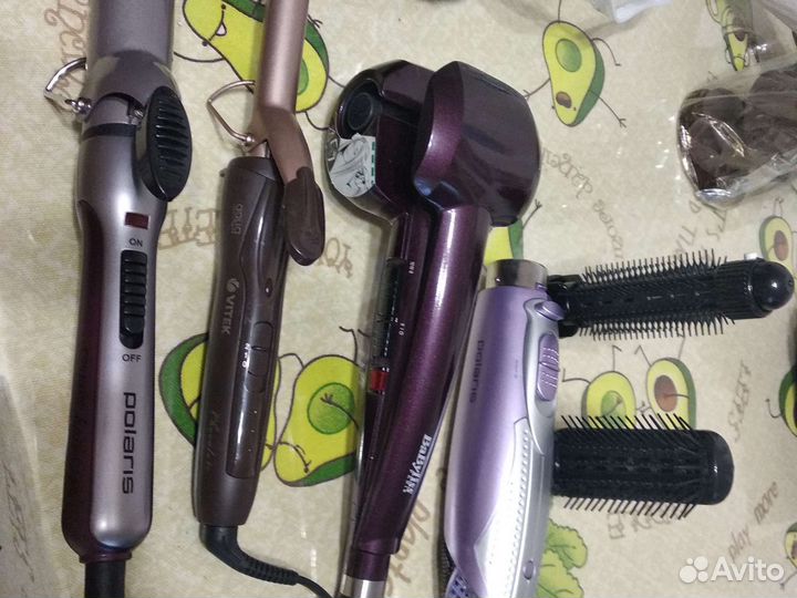 Плойка,фен-щетка за 1
