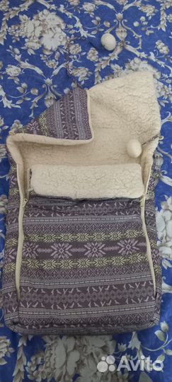 Продам конверт на овчине