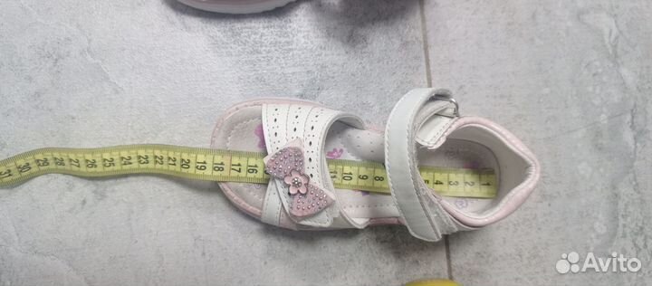 Сандалии для девочки 28 размер