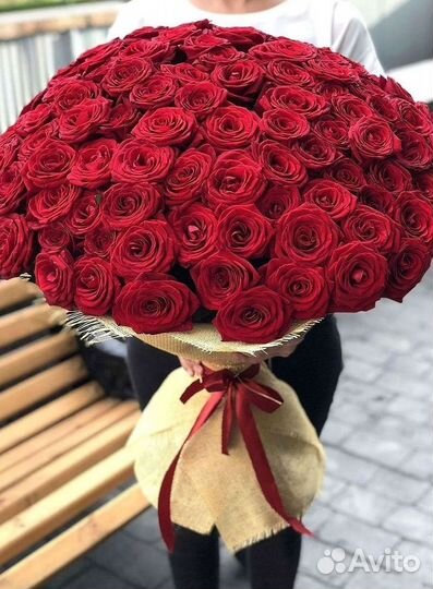 Высокие розы Доставка цветов