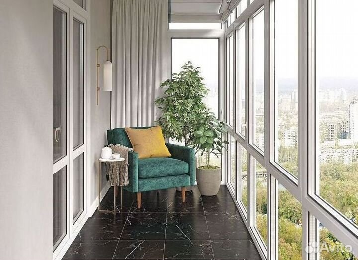 Остекление лоджии