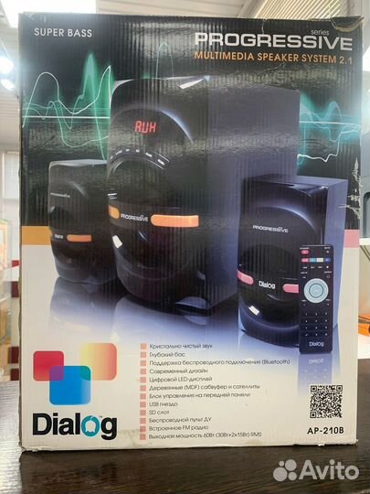 Колонки dialog Progressive AP-210B