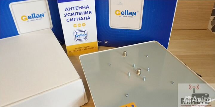 Внешняя панельная антенна 4G gellan LTE-14MF
