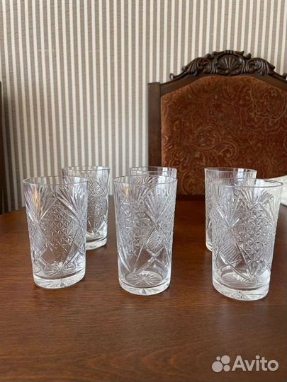 Хрустальные стаканы