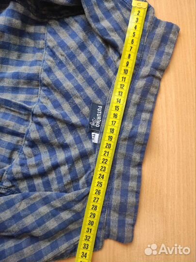 Рубашка тёплая детская 116р