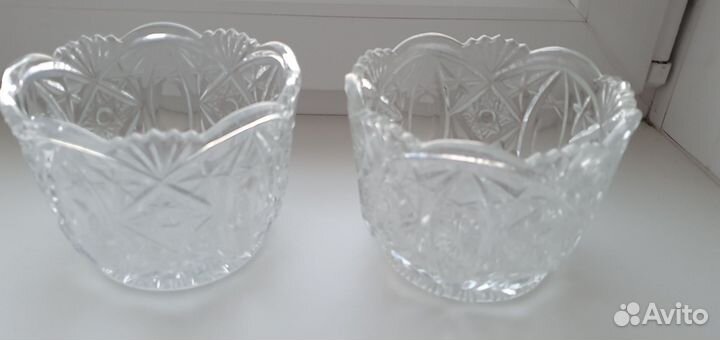 Салатник хрустальный