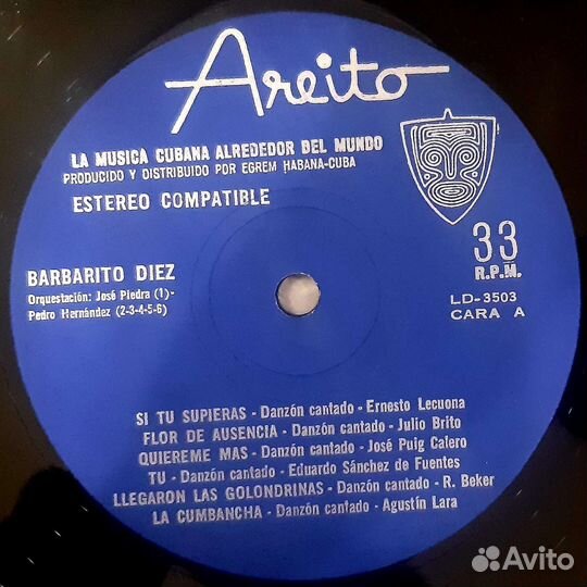 Джаз на фирменном виниле Bechet Buckner Diaz