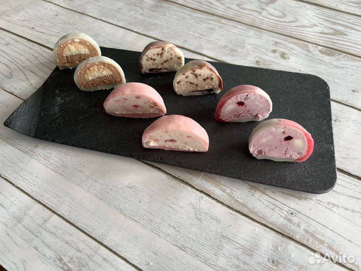 Японский моти с сахаром и без