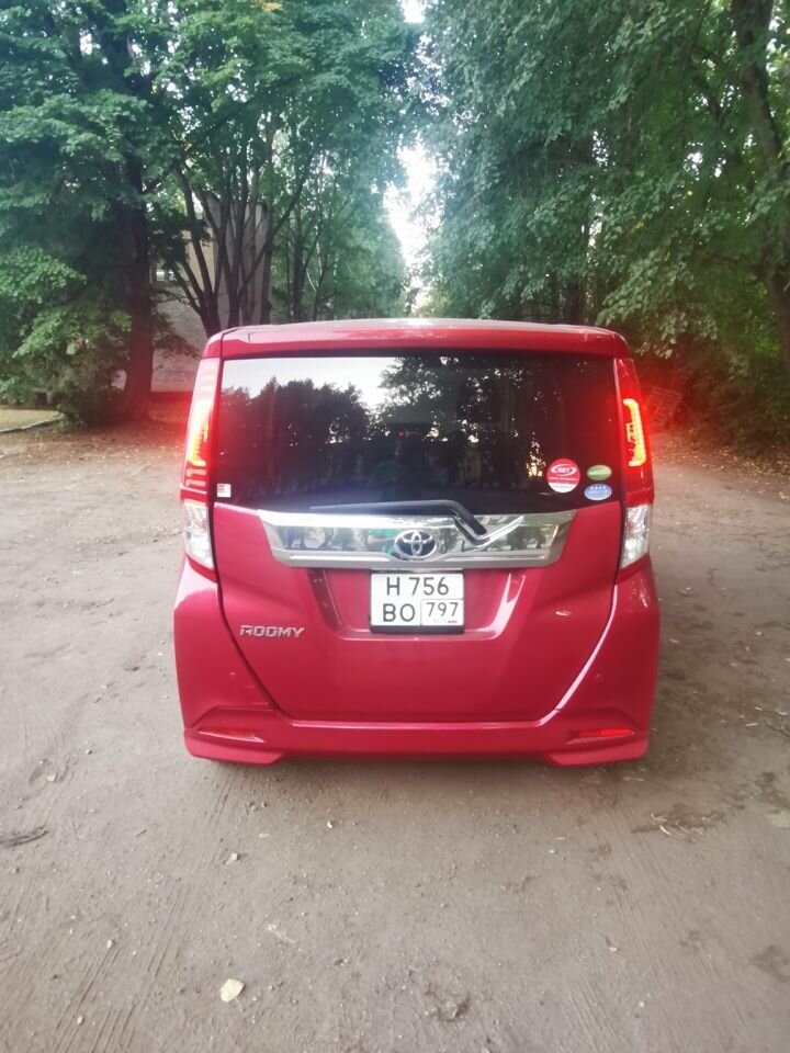 Toyota Roomy: фото владельца