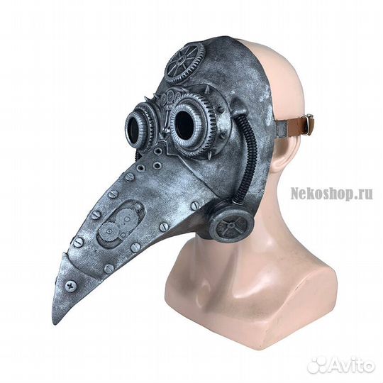 Маска Чумного Доктора Damned Cross si