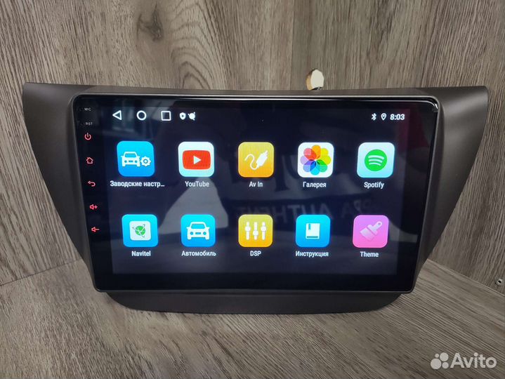 Магнитола Mitsubishi lancer 9