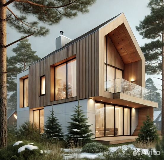 * проектируем дома мечты В стиле природы