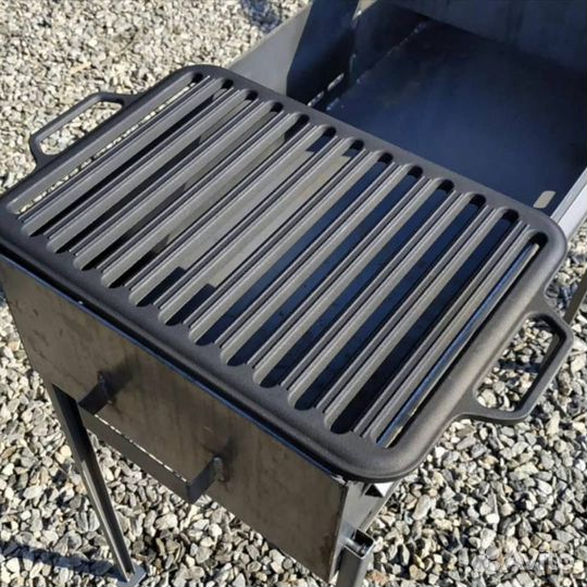 Решетка Гриль чугунный для мангала