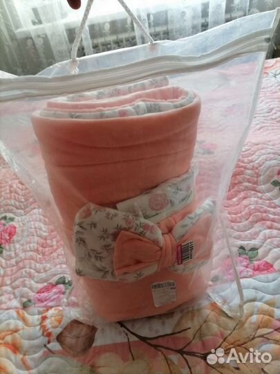 Комплект на выписку для девочки весна, осень