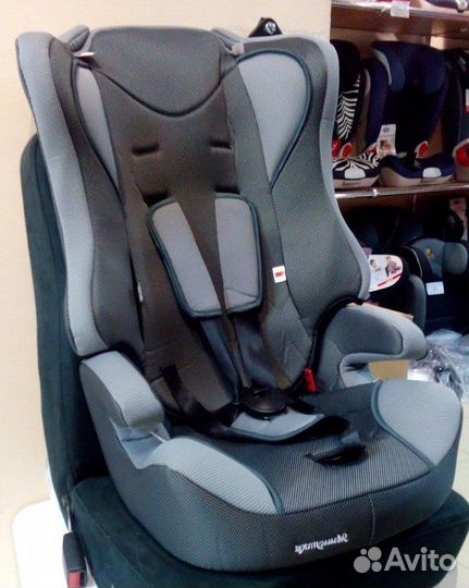 Автокресло 9-36кг Teddy Grey Dot 3