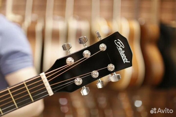 Акустическая гитара новая