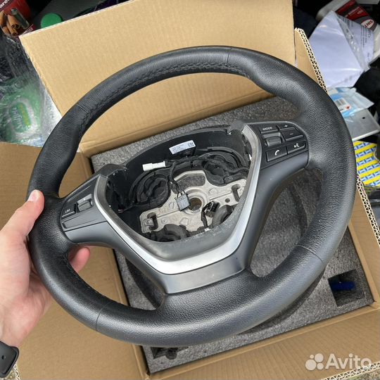 Руль Bmw f30 с обогревом спорт оригинал