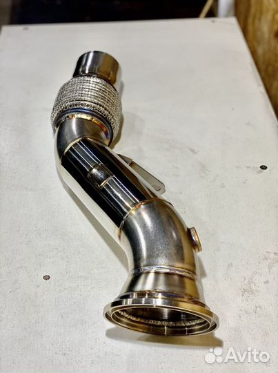 Даунпайп (Downpipe) B48/B46 76мм для BMW