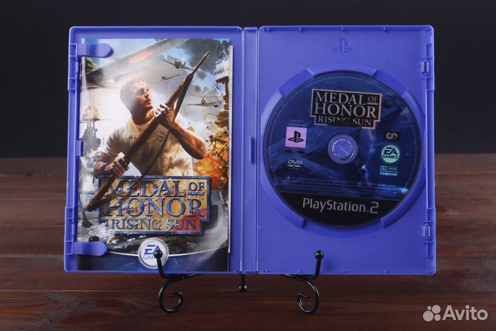 PS2 Medal of Honor Rising Sun PAL Лицензия