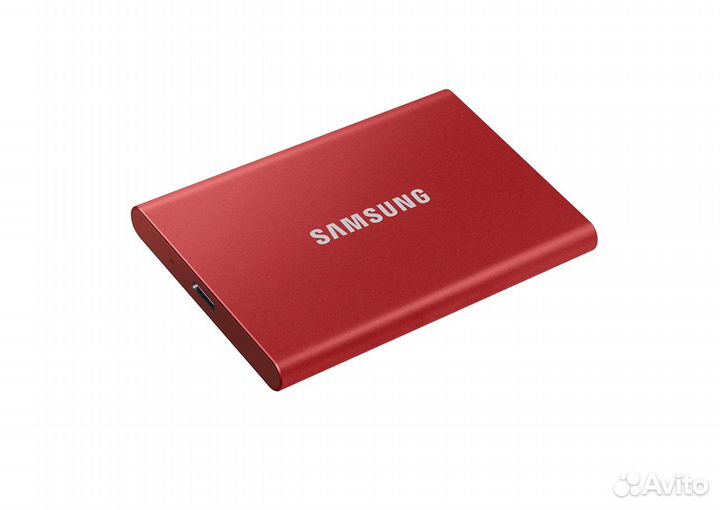 500 гб Внешний SSD накопитель Samsung T7, красный