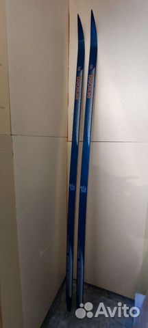 Лыжи беговые Рекорд. Ретро