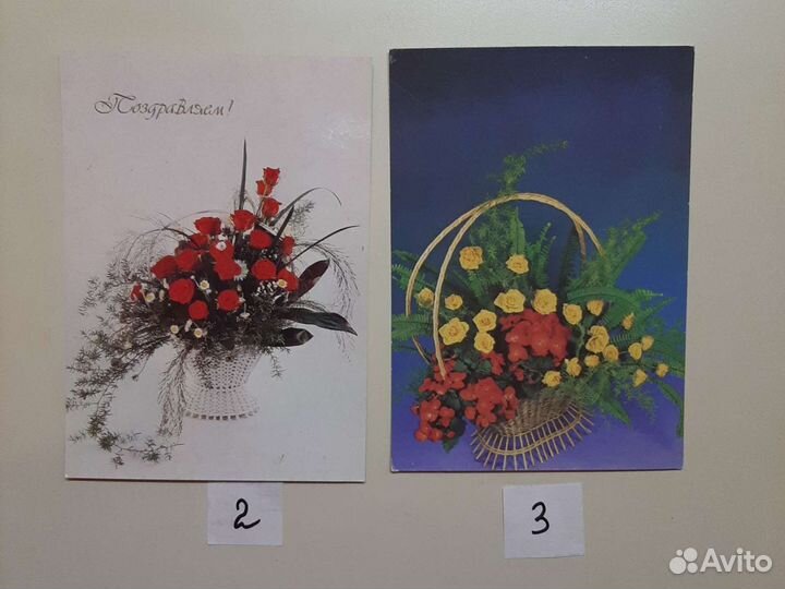 Открытки СССР 8 марта,Поздравляю,Новогодние, чисты