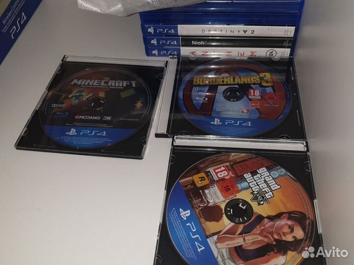 Диски для PS4 и PS5 / лицензия