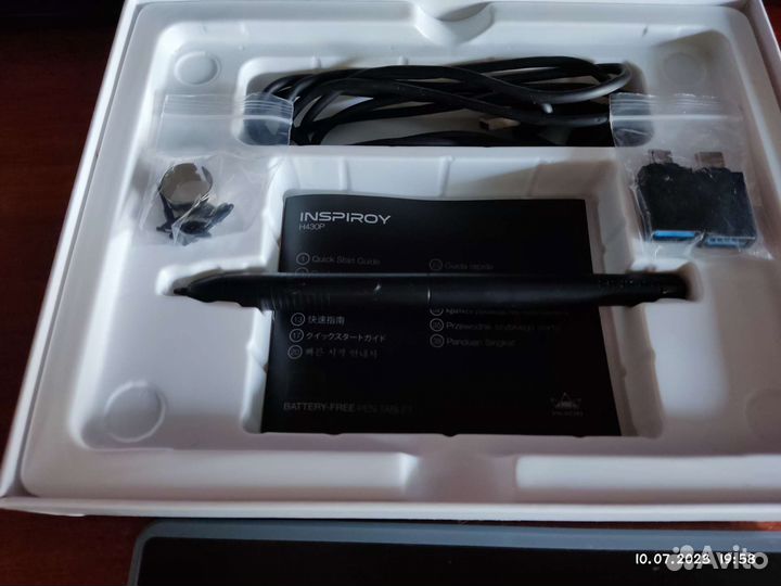 Графический планшет huion inspiroy H430P