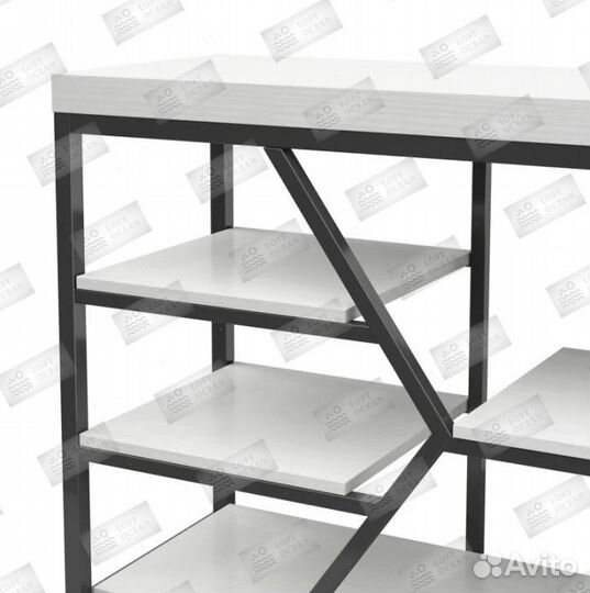 Консоль в стиле лофт «Анна»