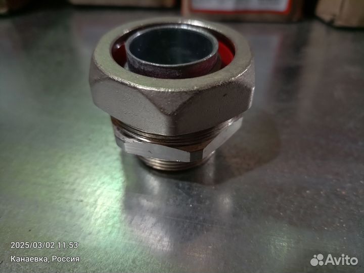 Муфта металлорукав-коробка DN 26 М32