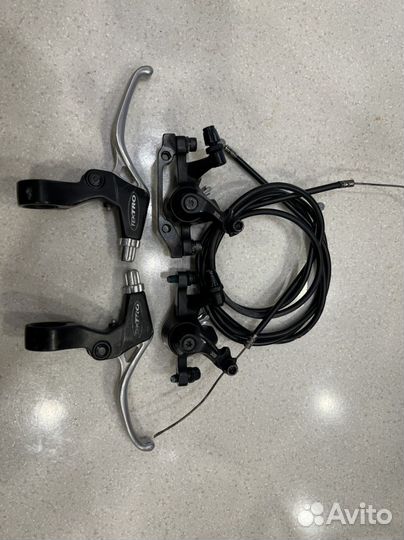 Тормоза, Покрышки 20x2.15, грипсы