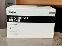 Sigma 24-70MM F2.8 DG DN II ART Sony E Новый