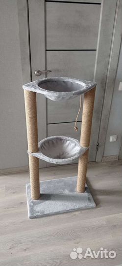 Когтеточка столбик лежанка